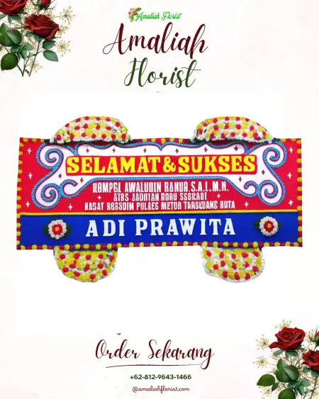 Papan Bunga Ucapan Selamat Kutawaringin